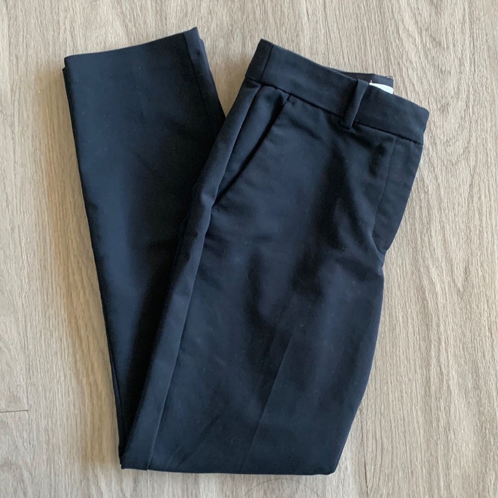 H&M dark navy blue slacks